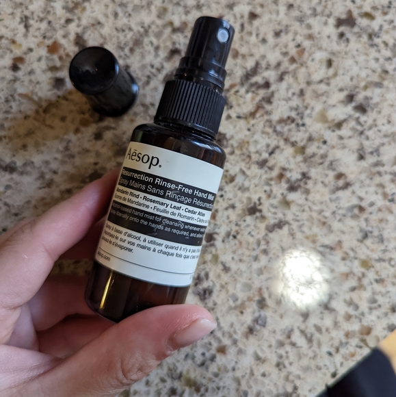 Empty Aesop Rinse Free Hand Mist Spray Bottle - Picture 2 of 5